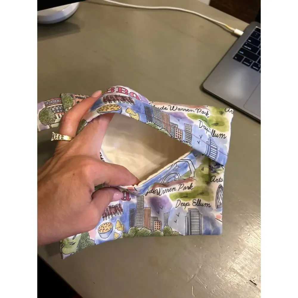 Boutique Handmade Fabric Pouch Dallas, Texas
